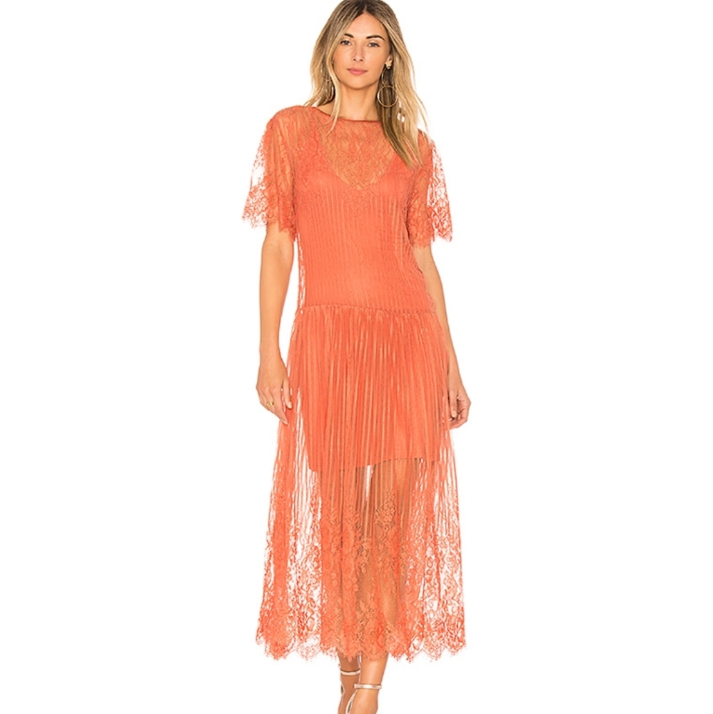 FARM | Lace Dress